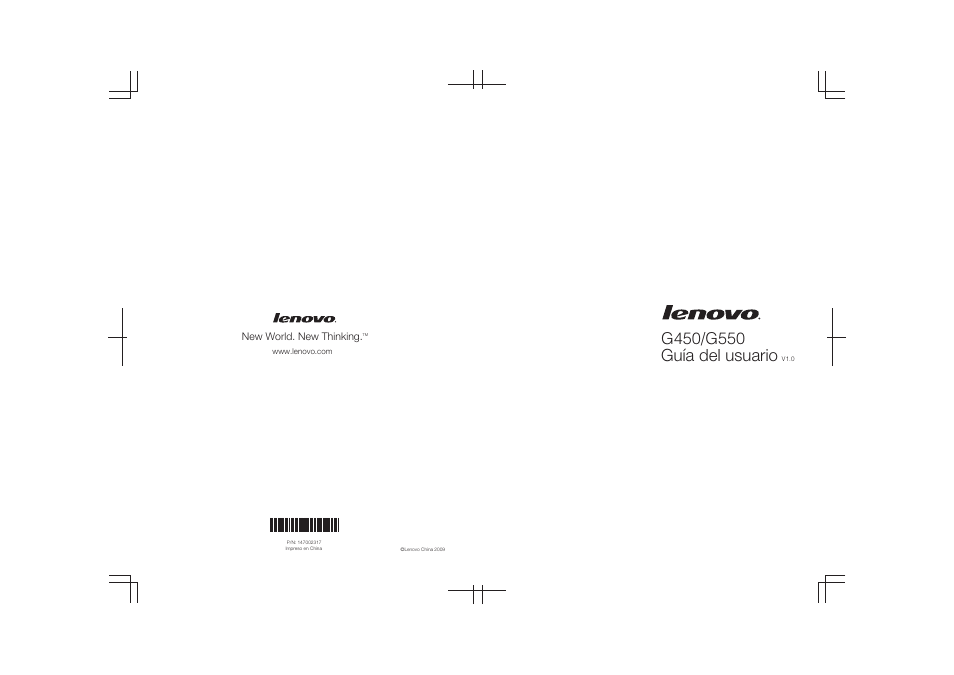 Lenovo G450 Notebook User Manual | 112 pages