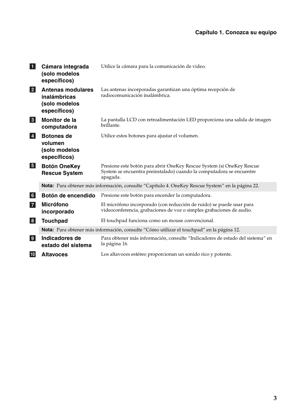 Lenovo G450 Notebook User Manual | Page 11 / 112