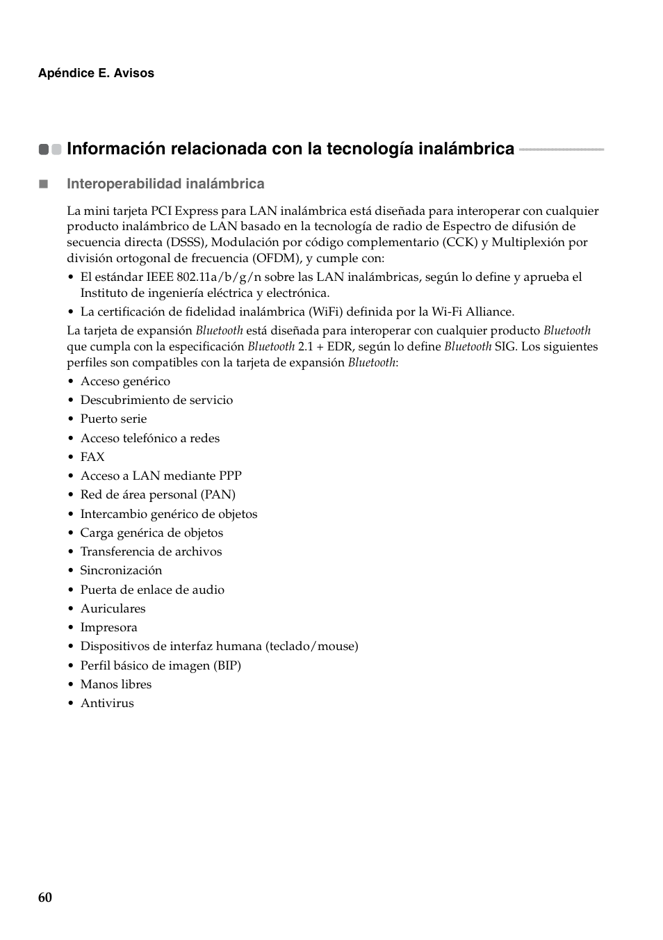 Lenovo G450 Notebook User Manual | Page 68 / 112