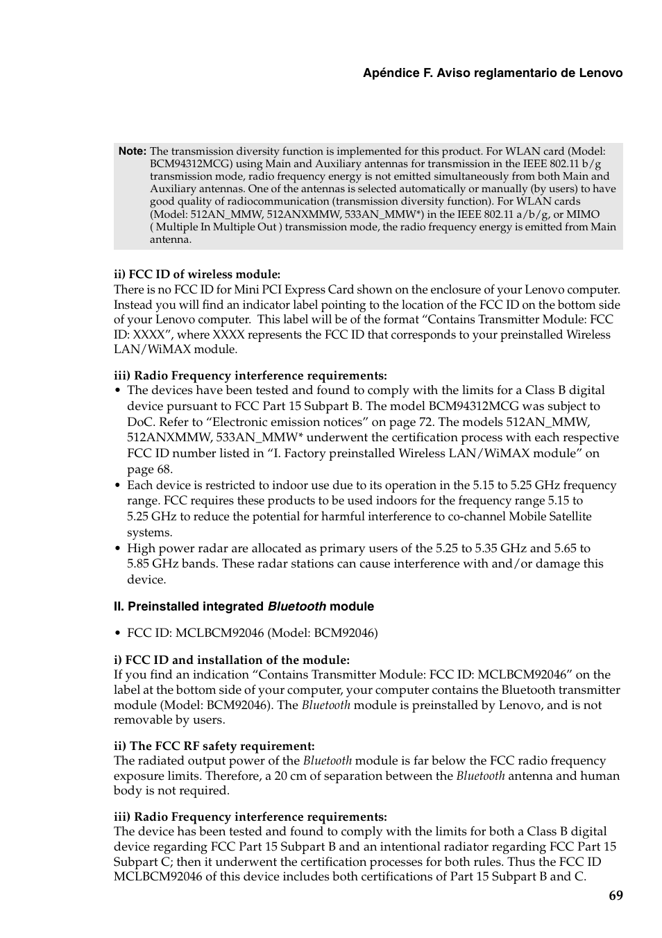 Lenovo G450 Notebook User Manual | Page 77 / 112