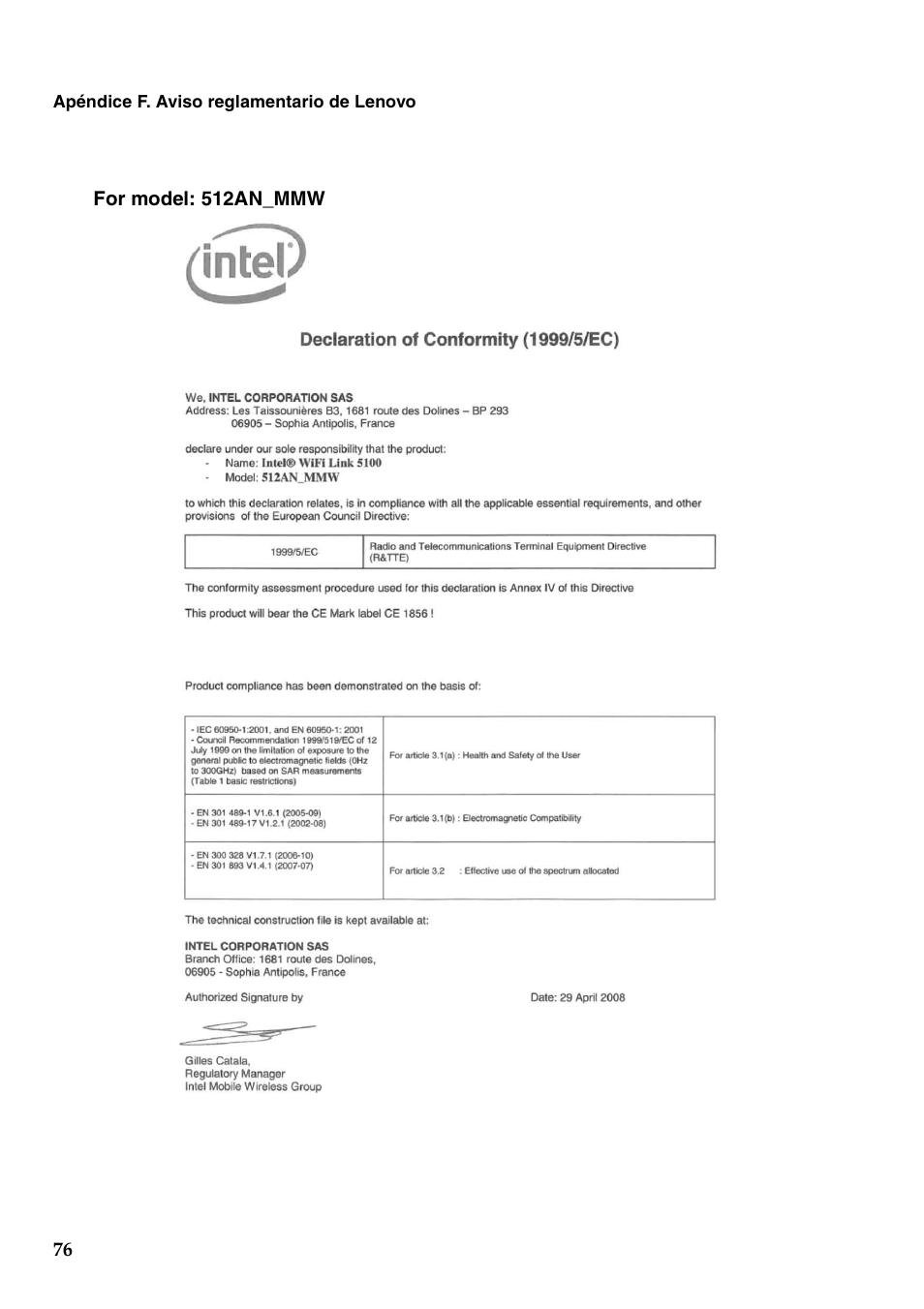 Lenovo G450 Notebook User Manual | Page 84 / 112