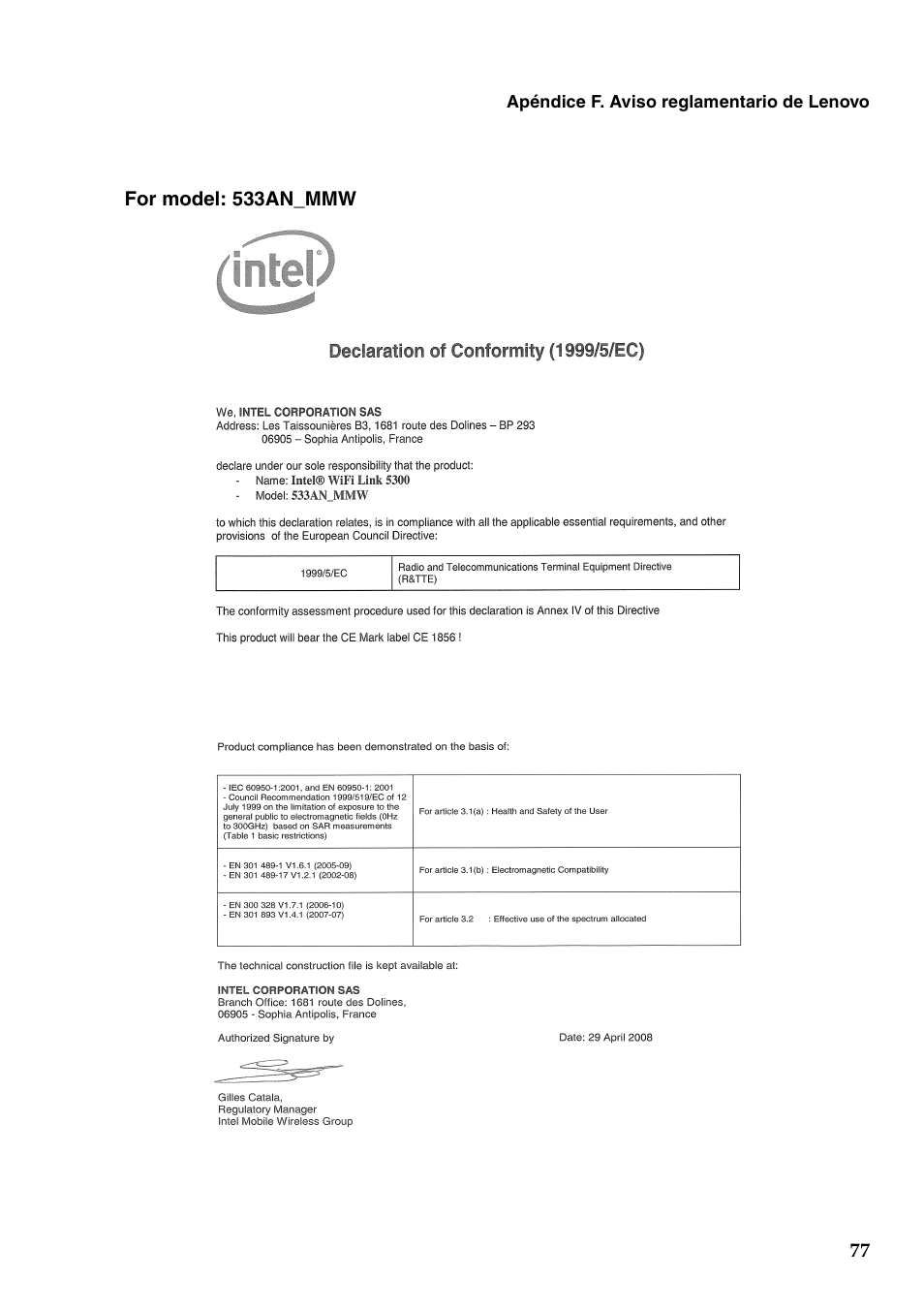 Lenovo G450 Notebook User Manual | Page 85 / 112