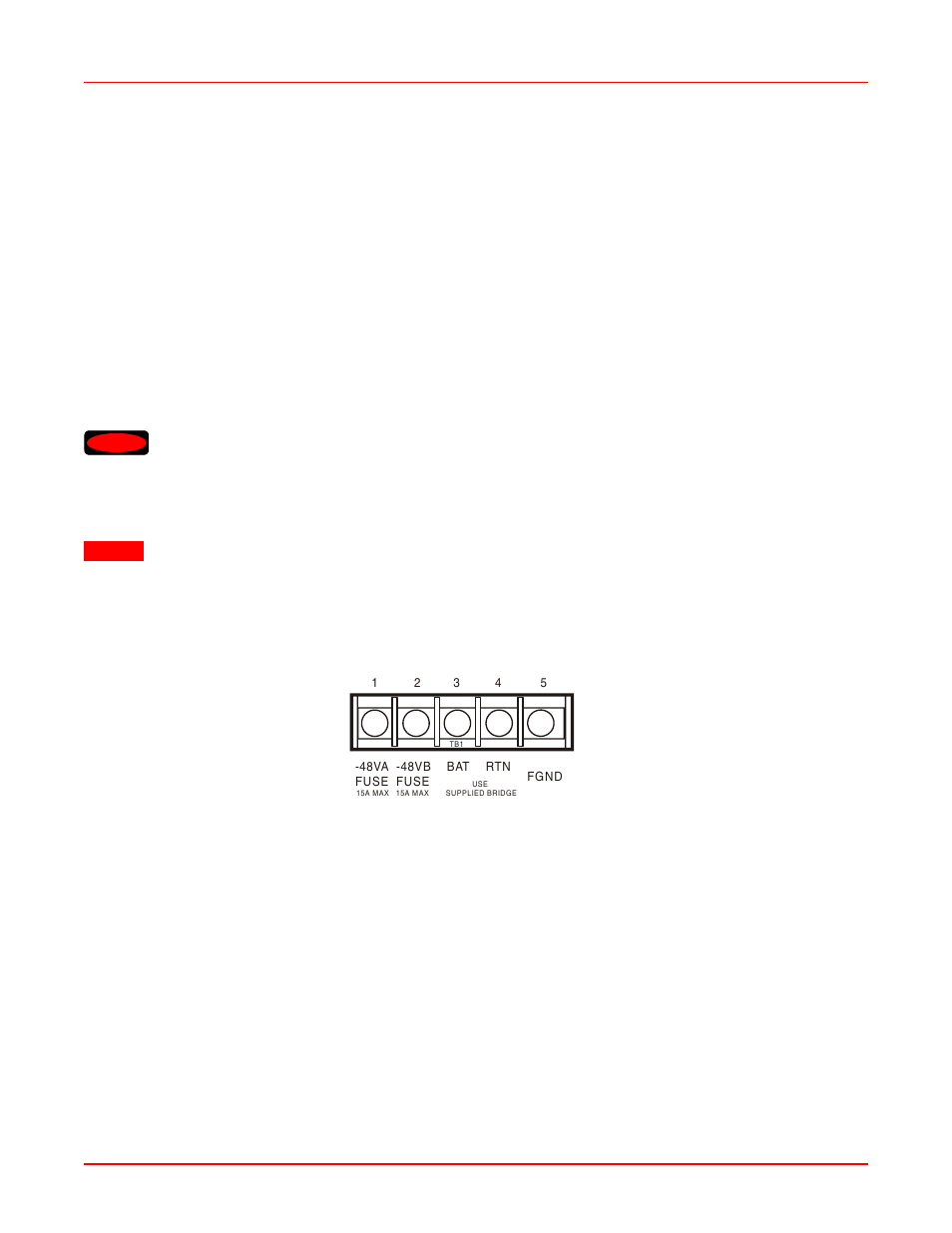 Power and alarm connections, Safety precautions, Input power terminal block | Power and alarm connections -5, Figure 1-3. input power terminal block (tb1) | ADC HiGain HMS-318 User Manual | Page 17 / 60