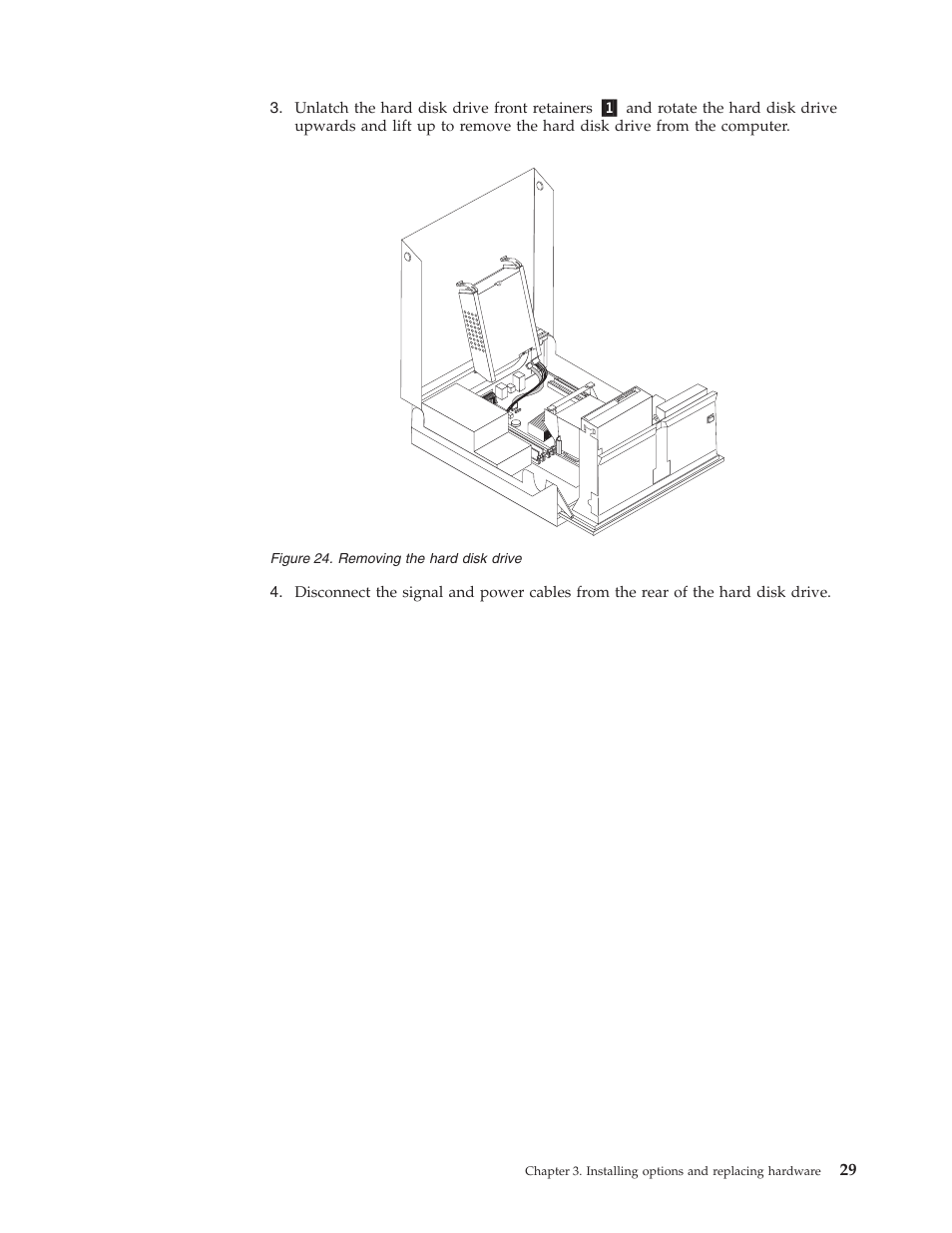 Removing, Hard, Disk | Drive | Lenovo ThinkCentre M57p User Manual | Page 37 / 60