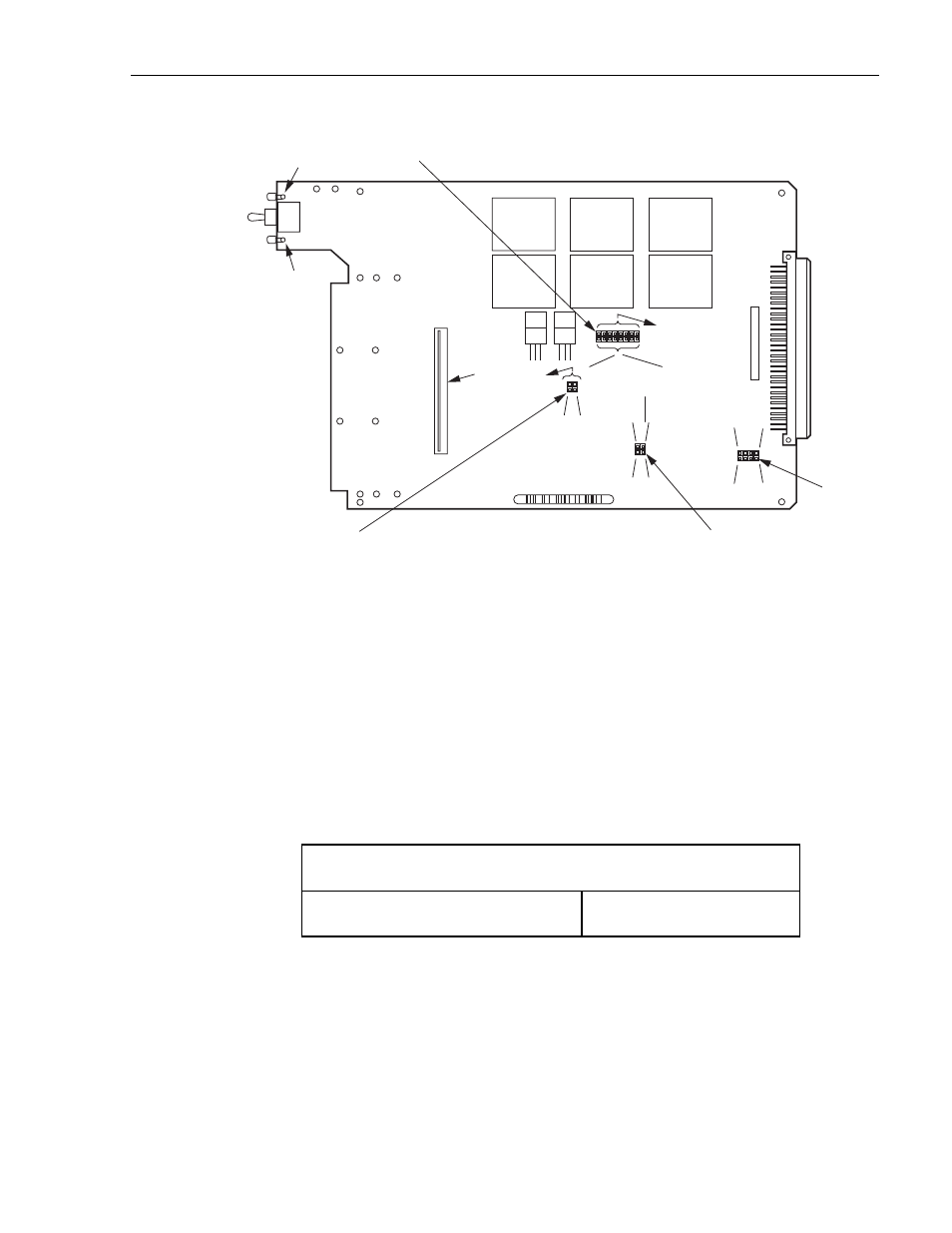 Functional selection—conversion board -5, Functional selection—conversion board, Figure 3-3 | 4functional selection—conversion board, Table 3-5 | ADC RS-232/V24 User Manual | Page 44 / 103