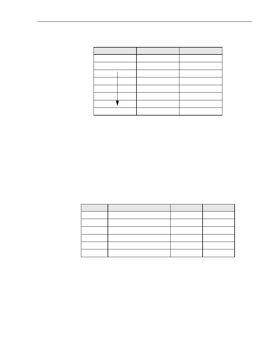 B alarm enable/disable -9, Power requirements -9, B alarm enable/disable | Psm-832002 module quiescent state indicators, Power requirements, Table 4-3 | ADC RS-232/V24 User Manual | Page 58 / 103