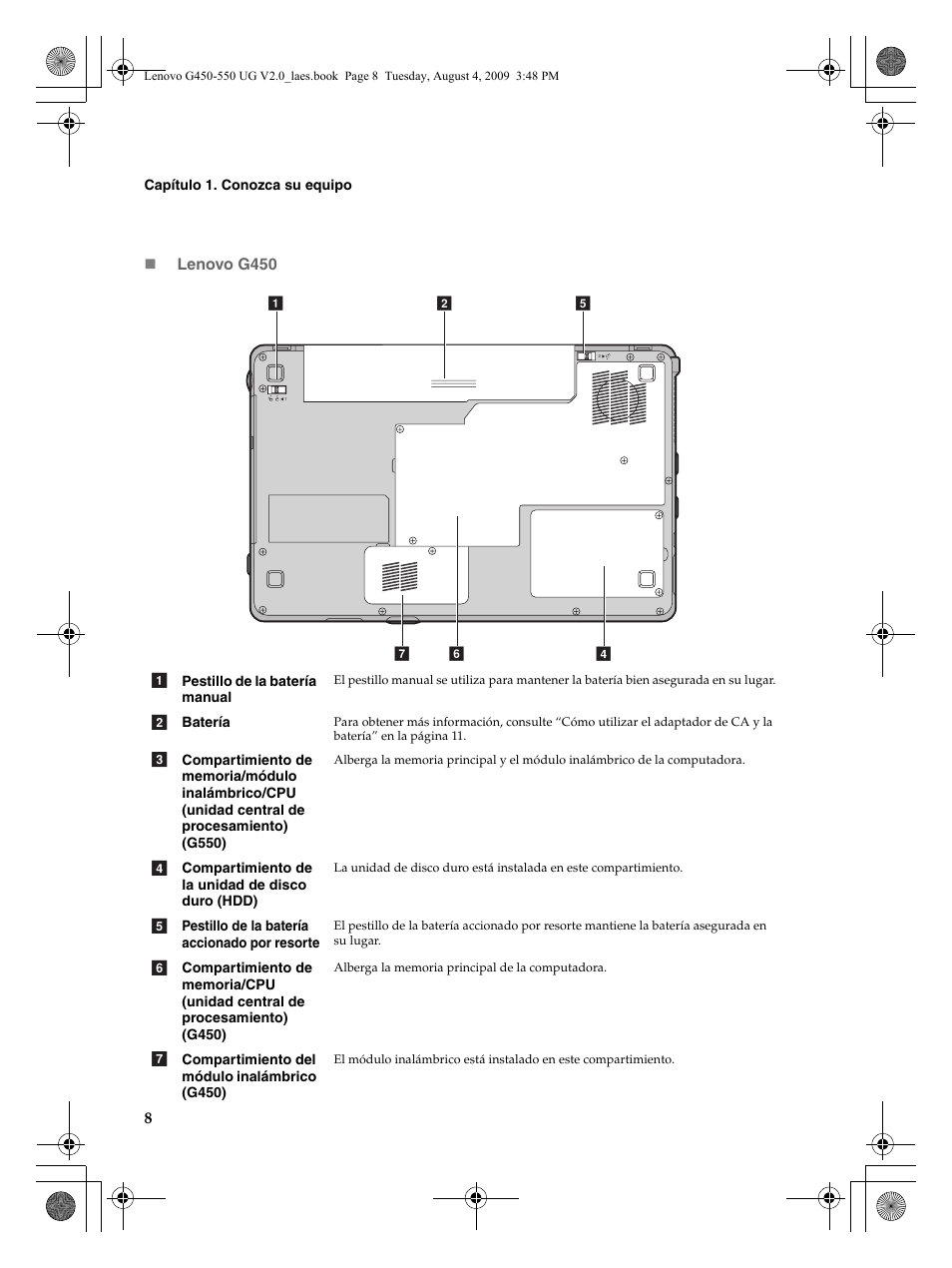 Lenovo G450 Notebook User Manual | Page 16 / 110