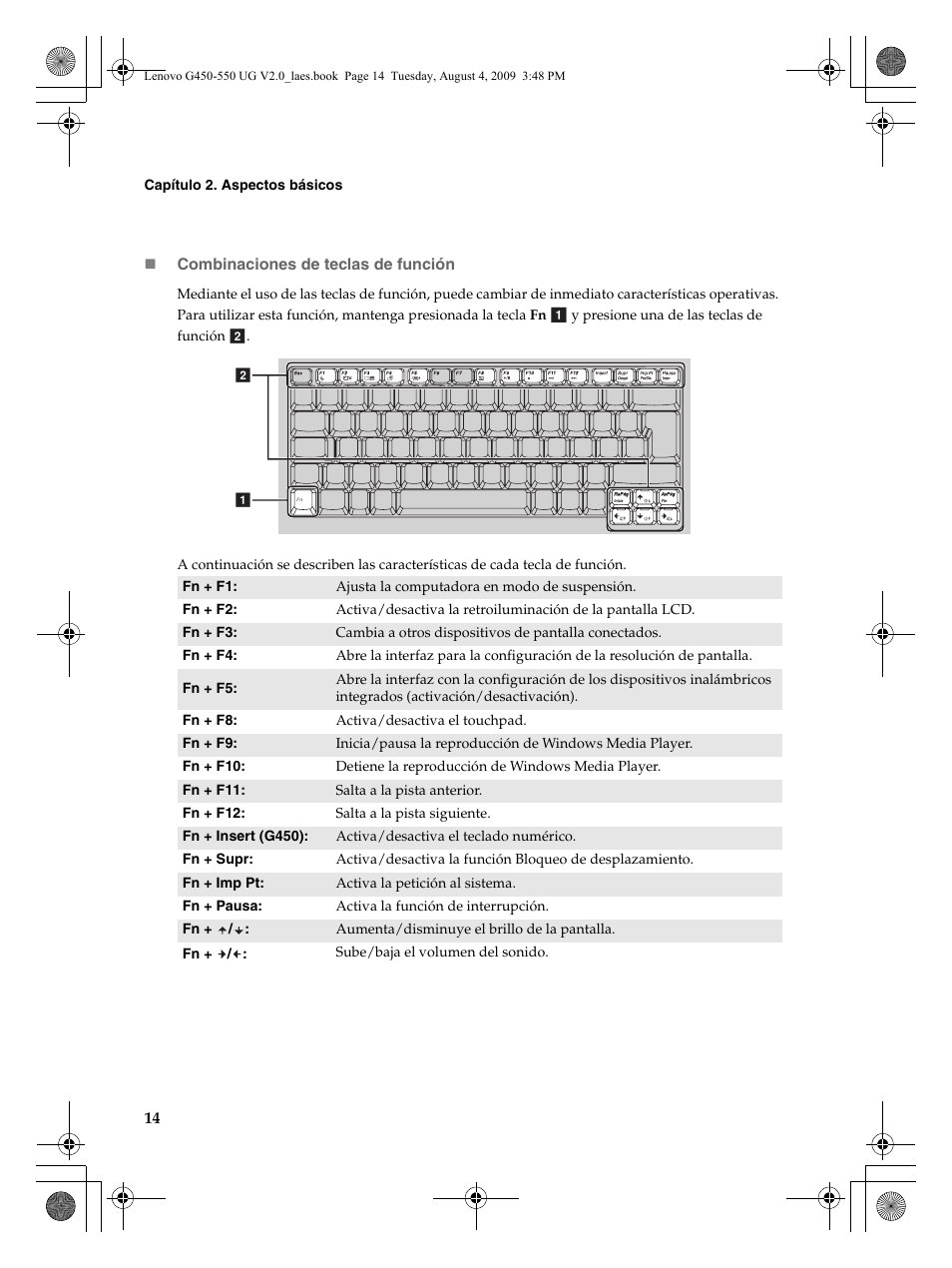 Lenovo G450 Notebook User Manual | Page 22 / 110