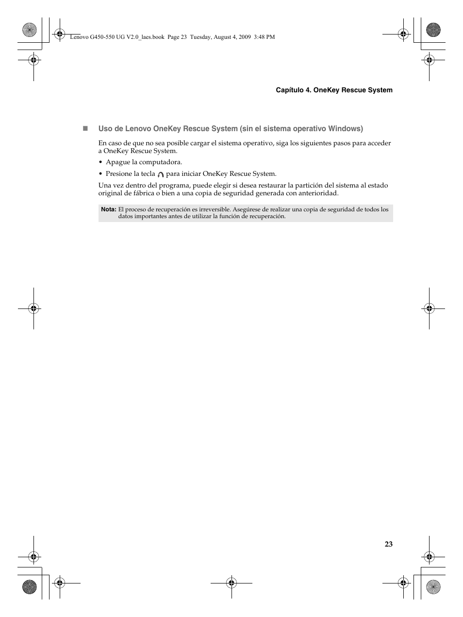Lenovo G450 Notebook User Manual | Page 31 / 110