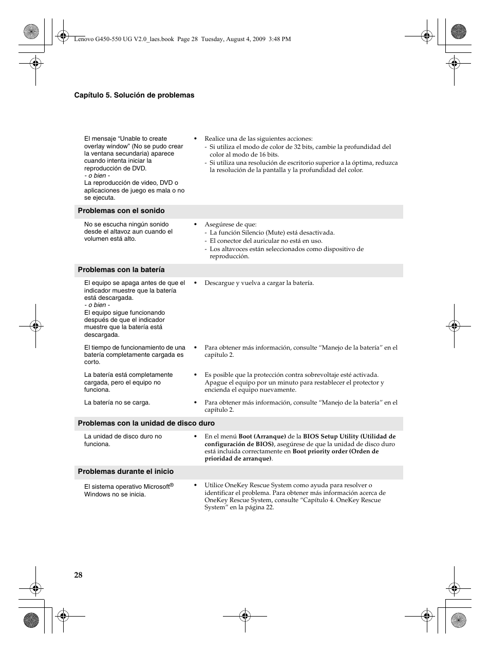 Lenovo G450 Notebook User Manual | Page 36 / 110
