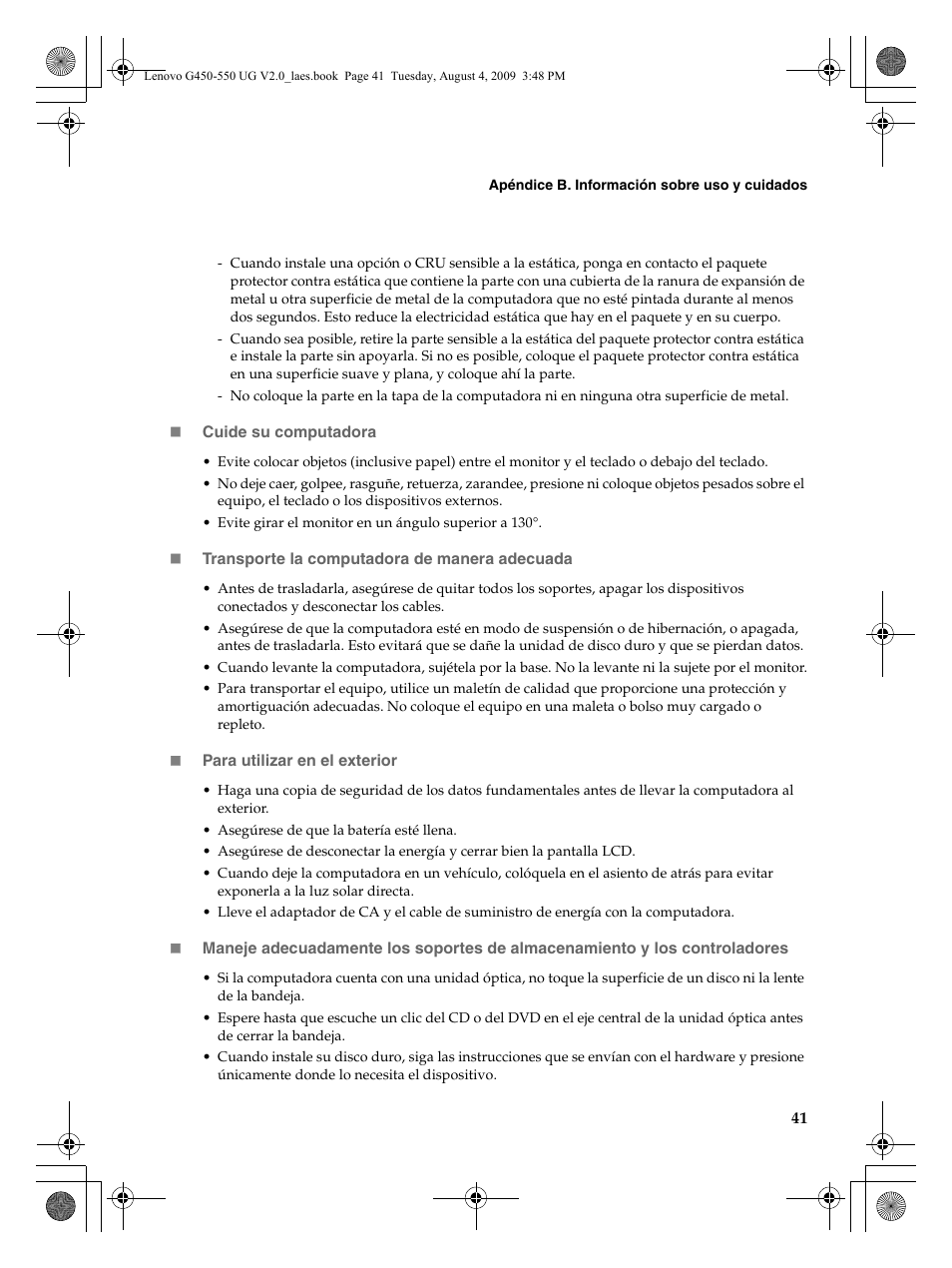 Lenovo G450 Notebook User Manual | Page 49 / 110