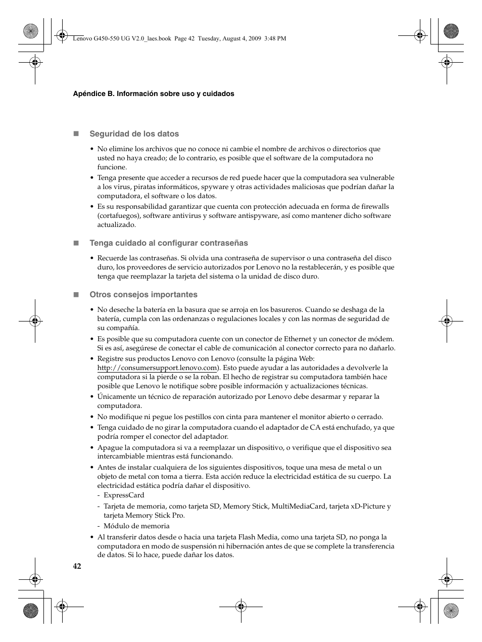 Lenovo G450 Notebook User Manual | Page 50 / 110