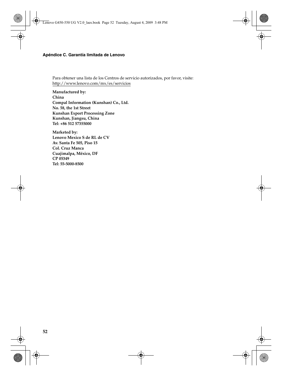 Lenovo G450 Notebook User Manual | Page 60 / 110