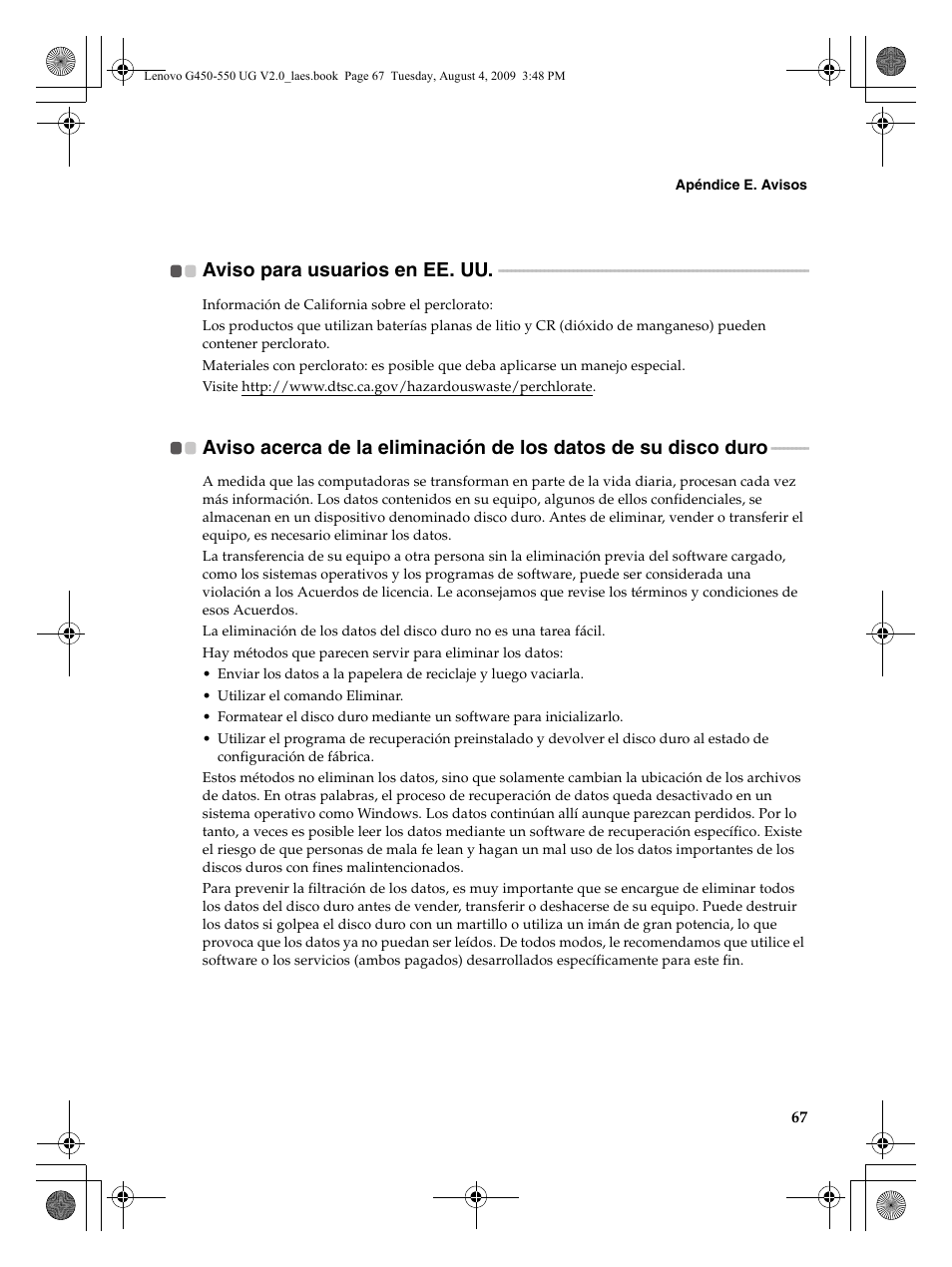 Lenovo G450 Notebook User Manual | Page 75 / 110