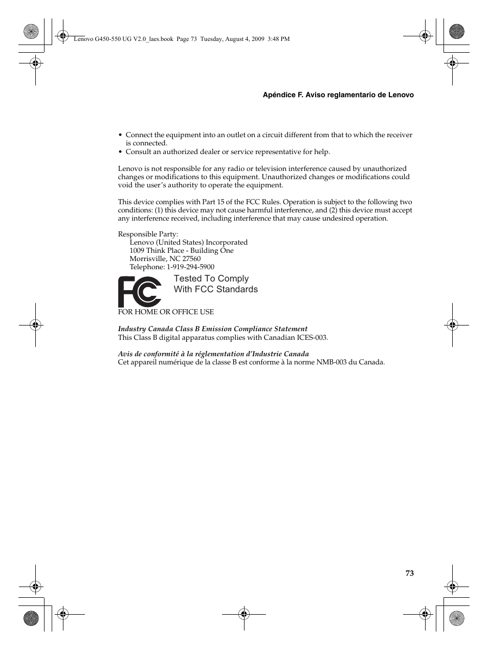 Lenovo G450 Notebook User Manual | Page 81 / 110