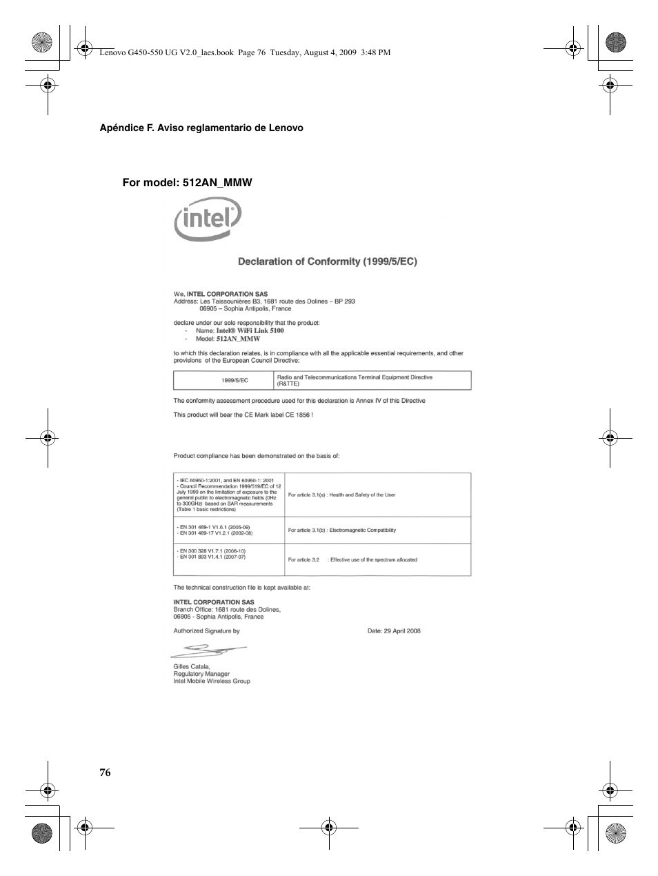 Lenovo G450 Notebook User Manual | Page 84 / 110