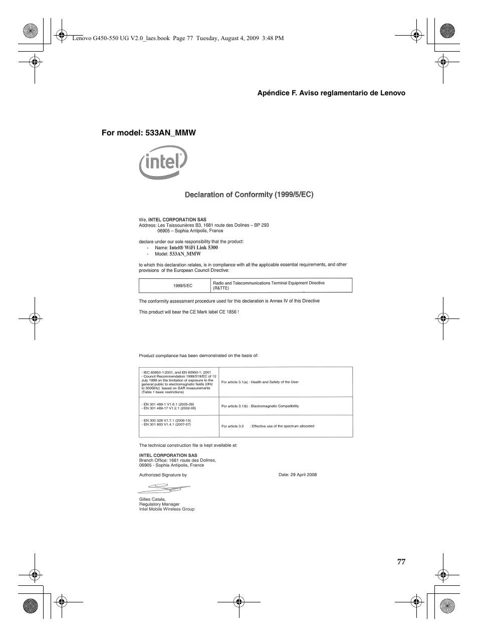 Lenovo G450 Notebook User Manual | Page 85 / 110