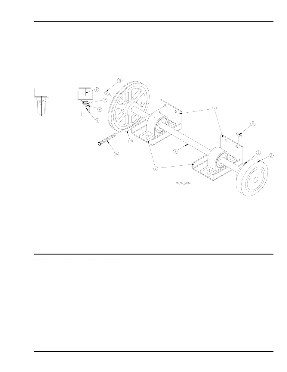 Drive shaft assembly | ADC ML-96 User Manual | Page 15 / 34