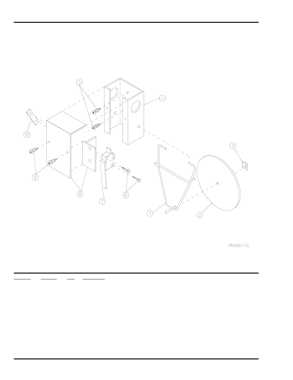 Sail switch assembly | ADC ML-96 User Manual | Page 28 / 34