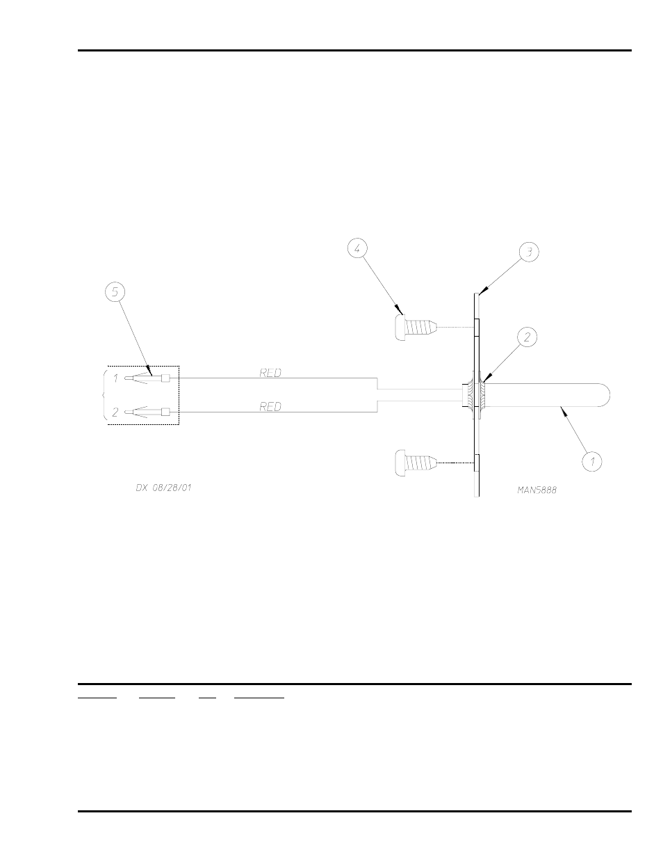 F.s.s. temperature probe assembly | ADC ML-96 User Manual | Page 29 / 34