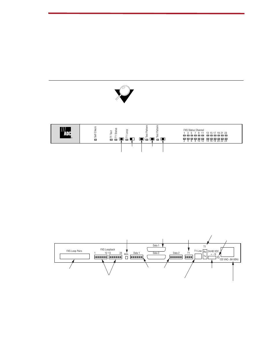 The icx-250 unit | ADC ICX-250 User Manual | Page 19 / 75