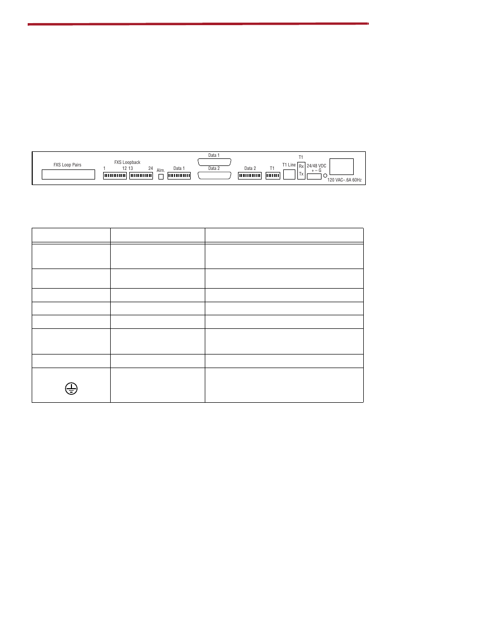 Connector type, 44 electrical installation connector type, Icx-250 - rear panel | ADC ICX-250 User Manual | Page 48 / 75
