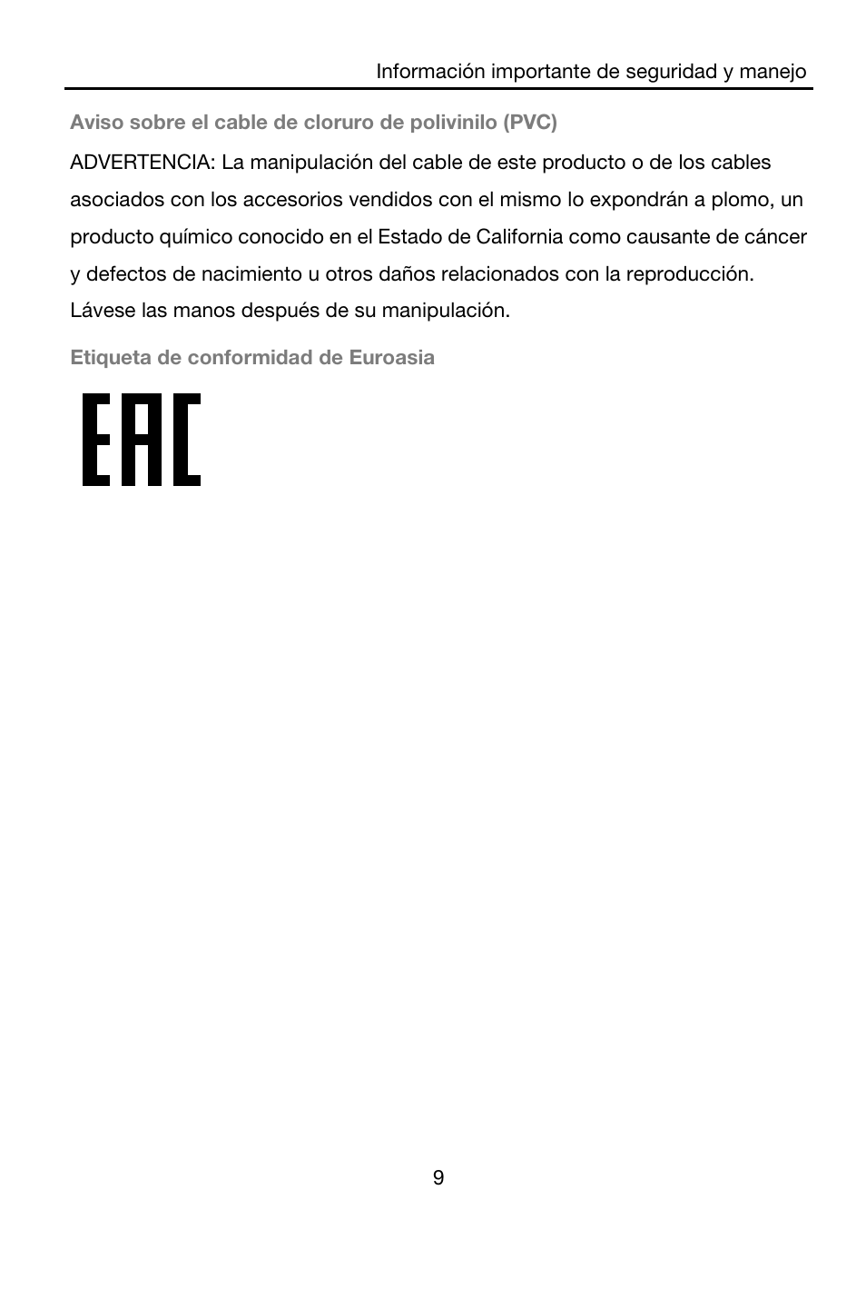 Etiqueta de conformidad de euroasia | Lenovo A7-40 Tablet User Manual | Page 10 / 61