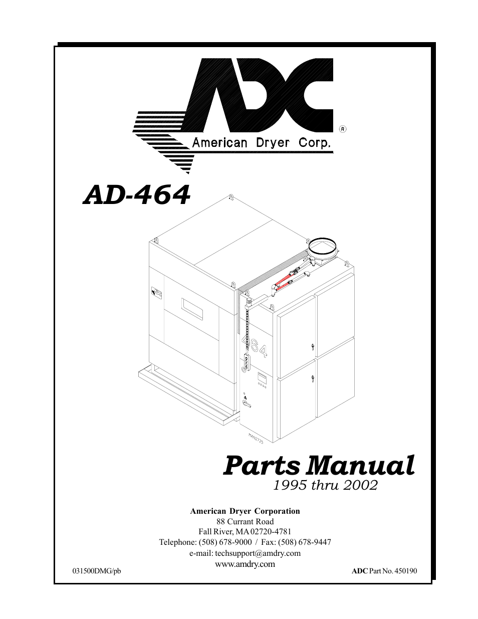 ADC AD-464 User Manual | 118 pages