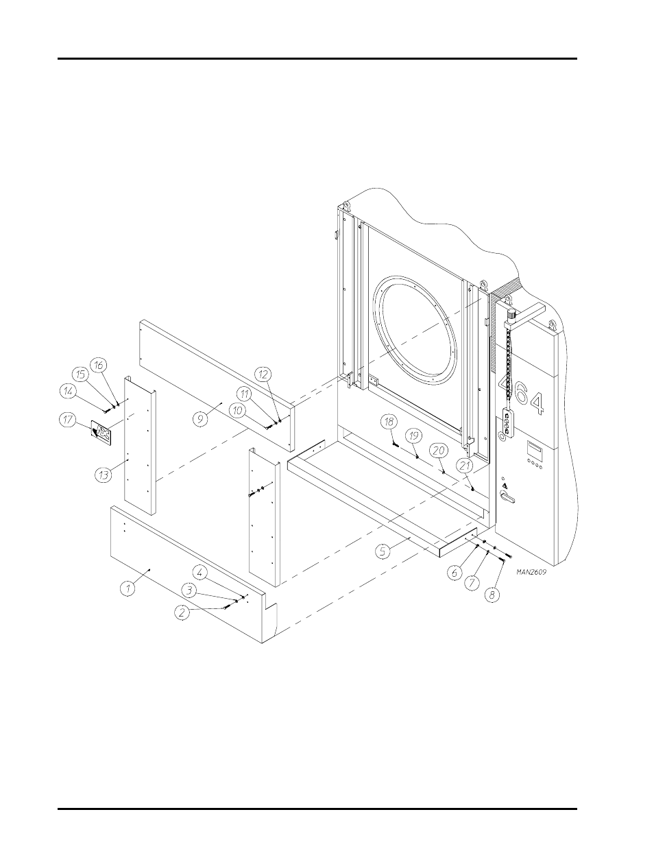 Front safety panel assemblies , 9 | ADC AD-464 User Manual | Page 10 / 118