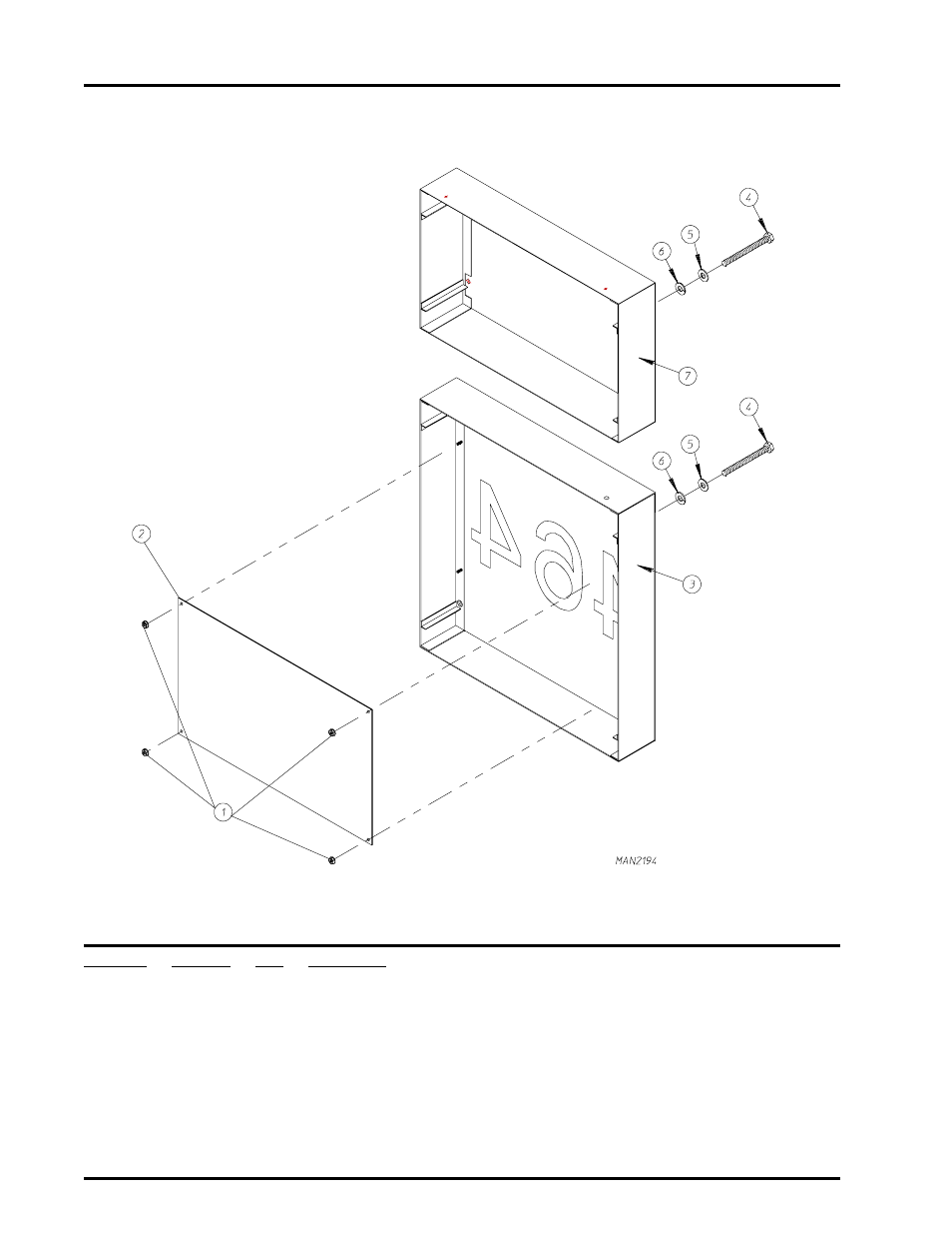 Character panel assembly | ADC AD-464 User Manual | Page 12 / 118