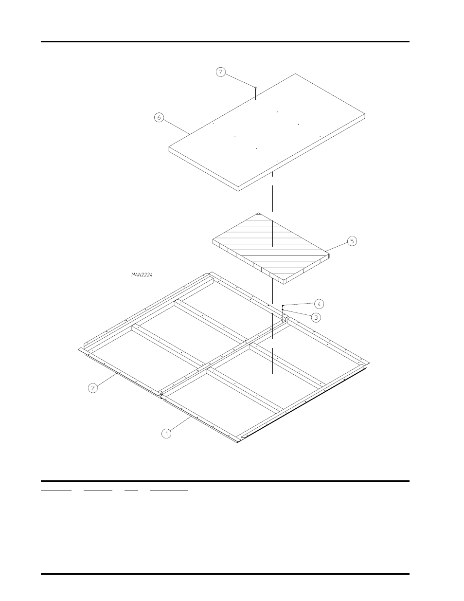 Top access door assembly, For gas models only | ADC AD-464 User Manual | Page 22 / 118