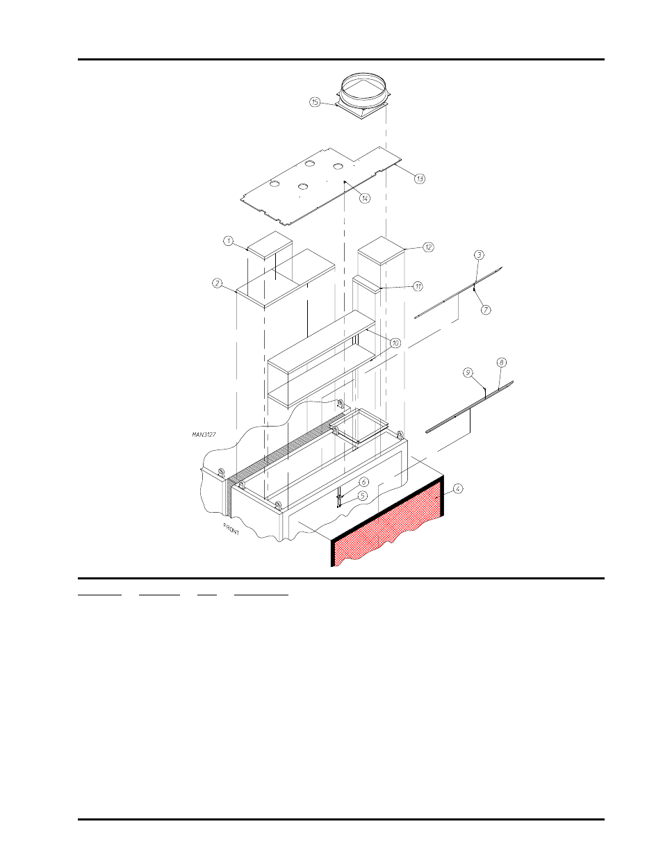 Top console panel assembly, For steam models only | ADC AD-464 User Manual | Page 25 / 118