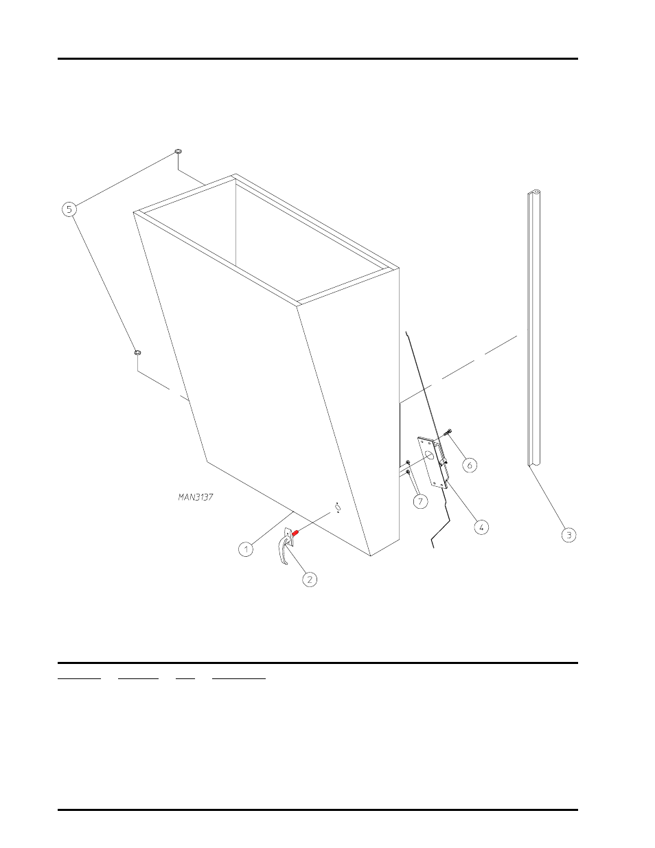 Inlet air adapter left door assembly | ADC AD-464 User Manual | Page 36 / 118