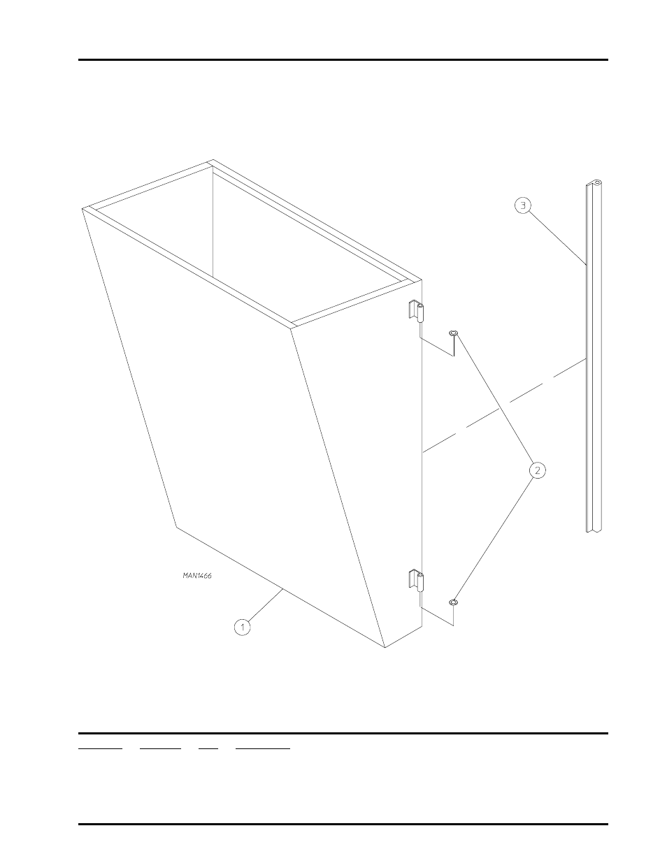 Inlet air adapter right door assembly | ADC AD-464 User Manual | Page 37 / 118