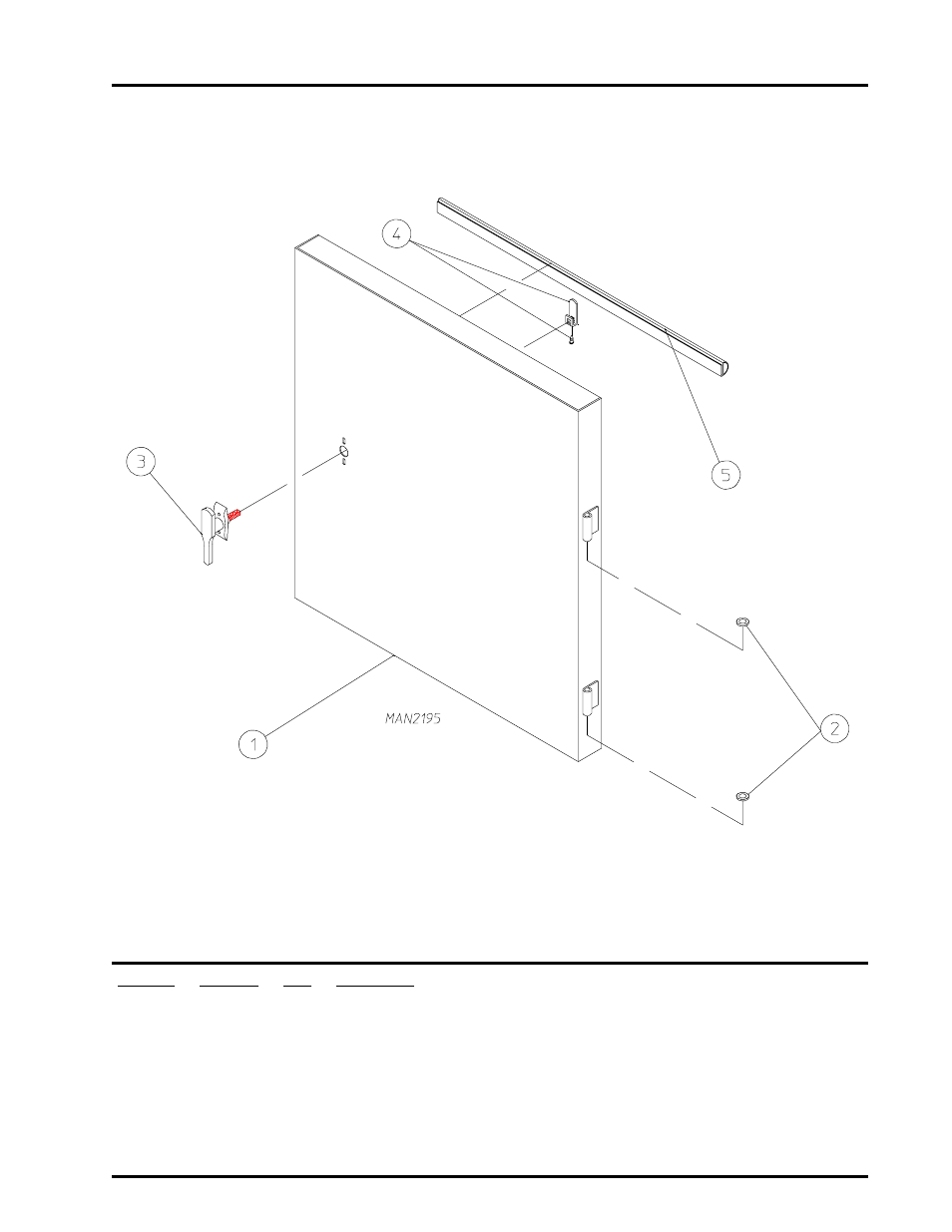 Lint basket door assembly | ADC AD-464 User Manual | Page 41 / 118