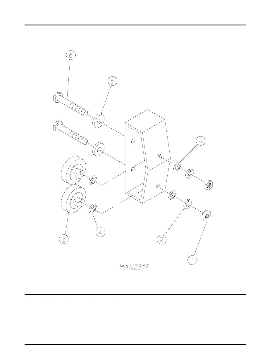Basket (tumbler) retaining wheel mount assembly | ADC AD-464 User Manual | Page 48 / 118