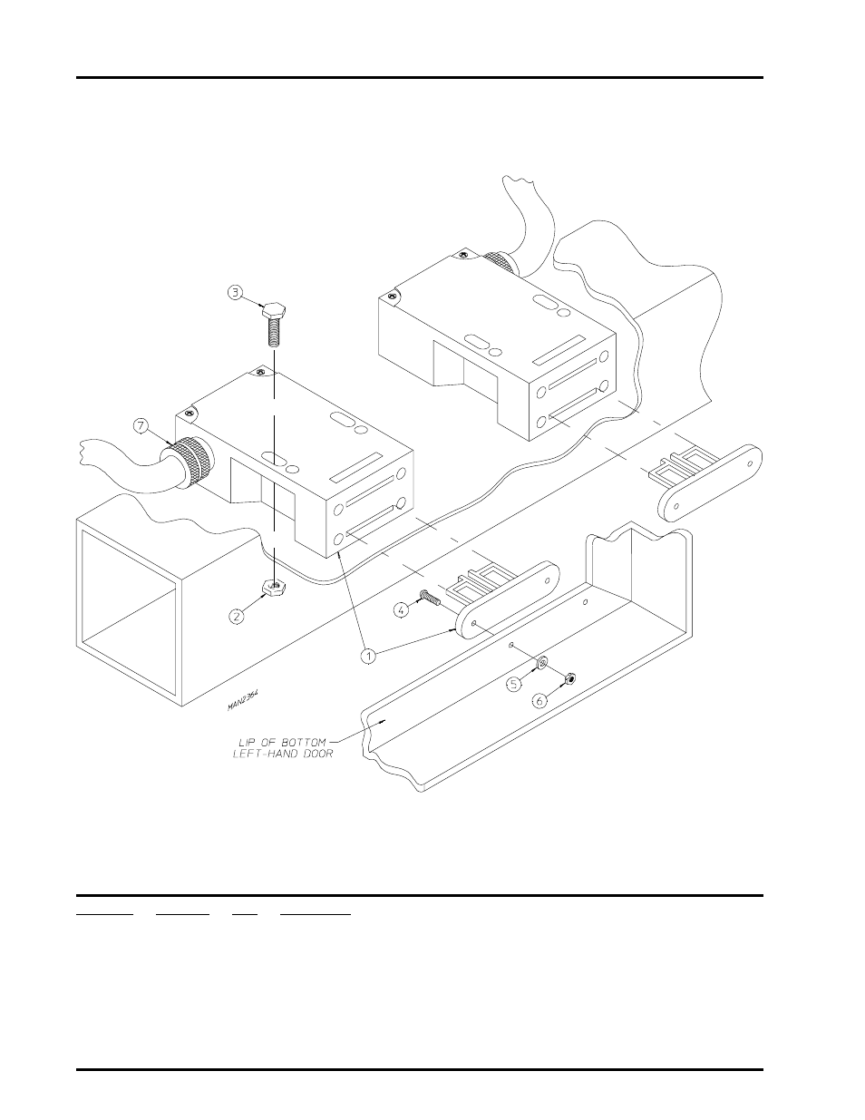 Burner door interlock switch assembly, For gas models only | ADC AD-464 User Manual | Page 76 / 118