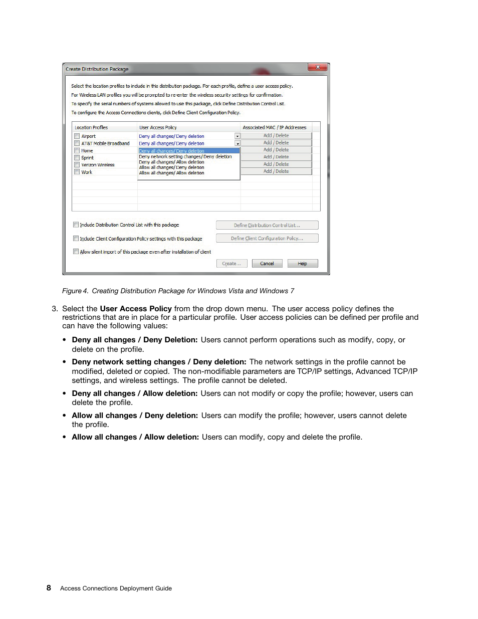 Lenovo ThinkVantage Access Connections User Manual | Page 12 / 42