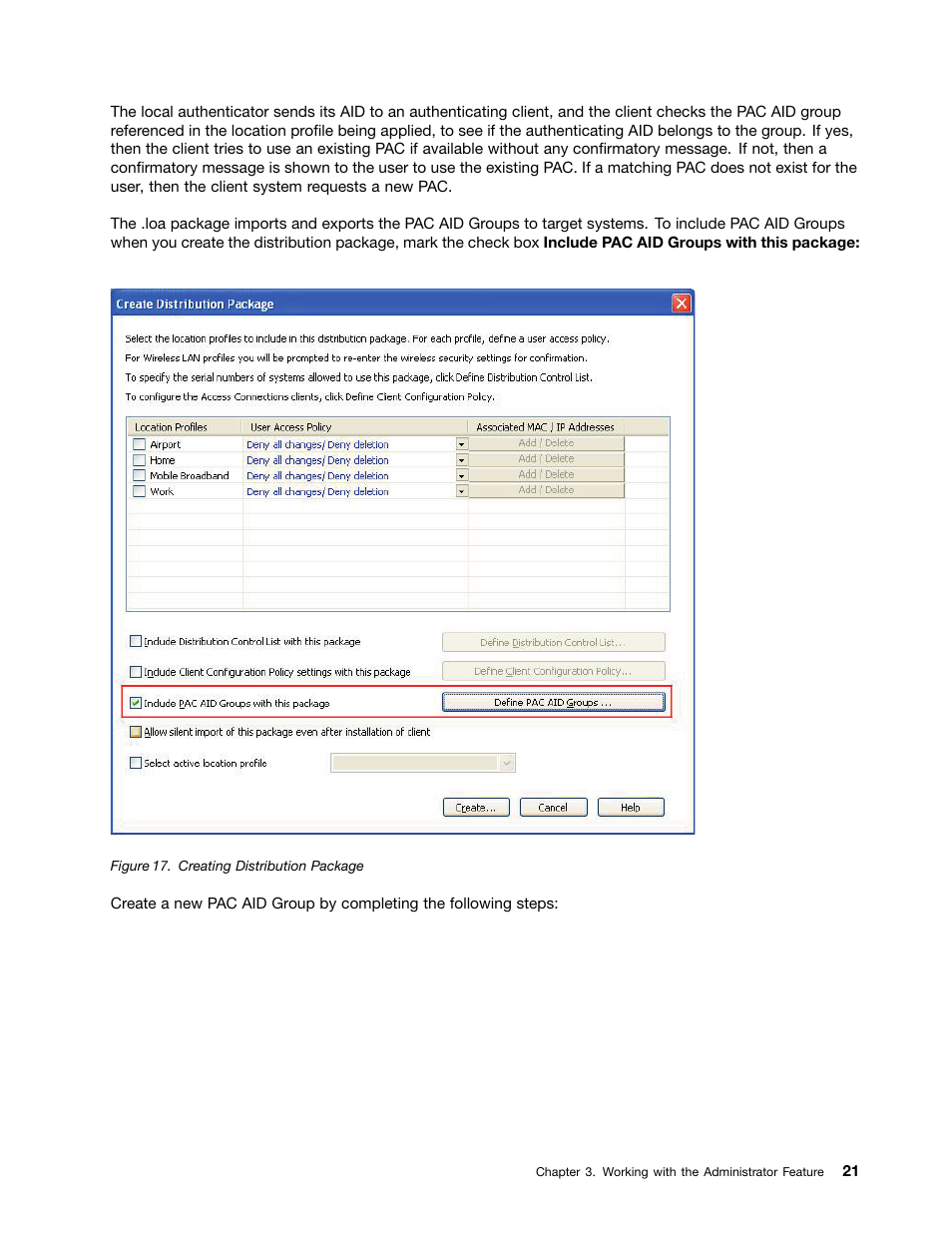 Lenovo ThinkVantage Access Connections User Manual | Page 25 / 42