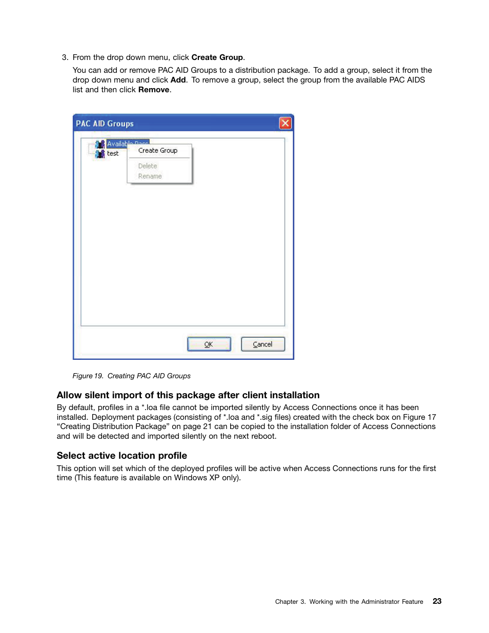 Lenovo ThinkVantage Access Connections User Manual | Page 27 / 42