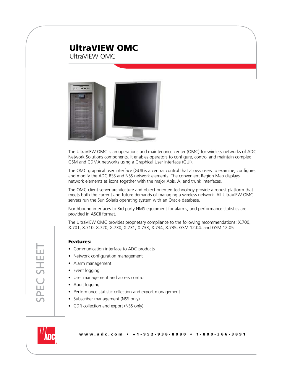 ADC L997 User Manual | 2 pages