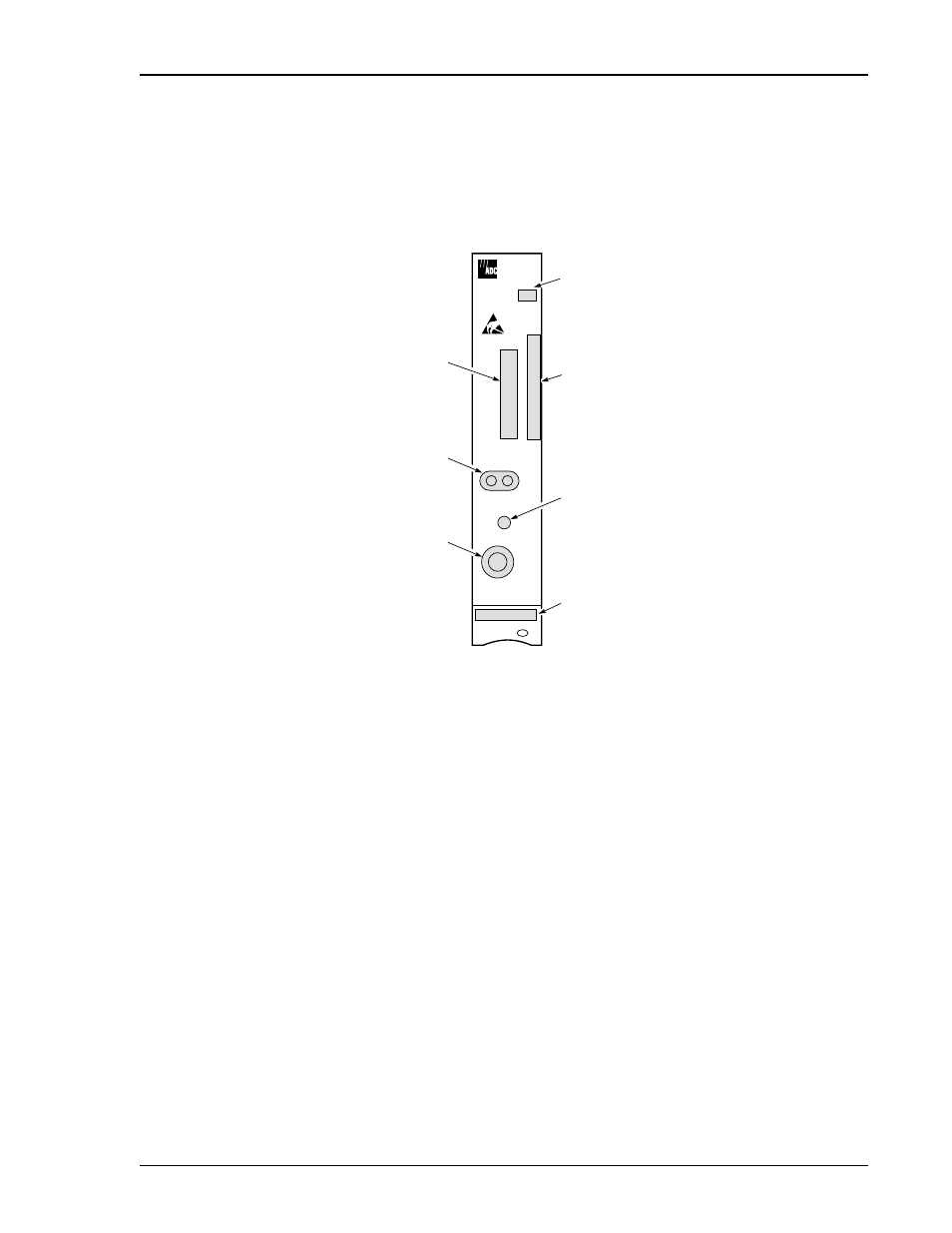 Front panel, Ront, Anel | ADC H2TU-C-388 User Manual | Page 11 / 66