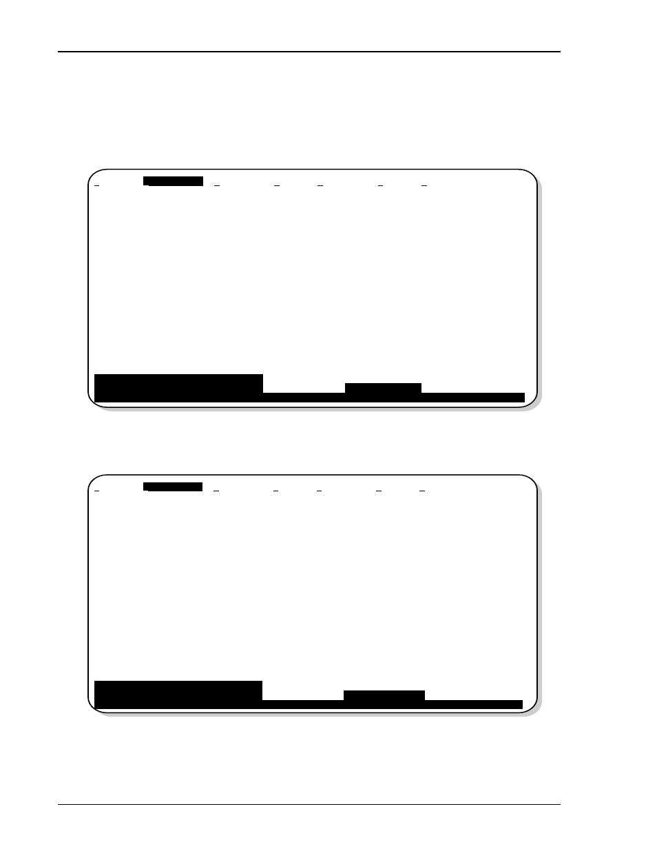 Performance history at the hdsl2 interface, H2tu-c hdsl2 31-day performance history, H2tu-c hdsl2 48-hour performance history | ADC H2TU-C-388 User Manual | Page 36 / 66