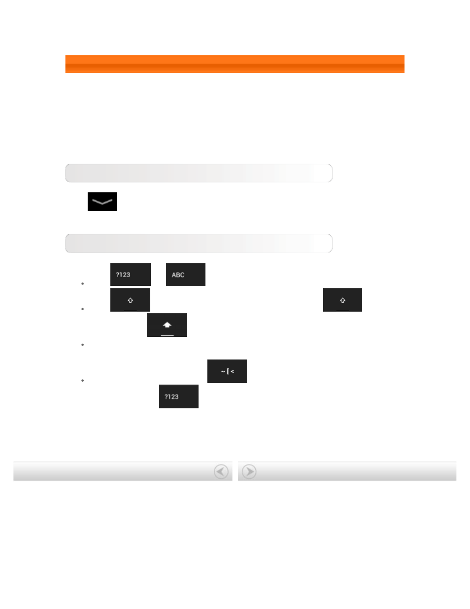 Entering text | Lenovo A7 30 Tablet User Manual | Page 10 / 30