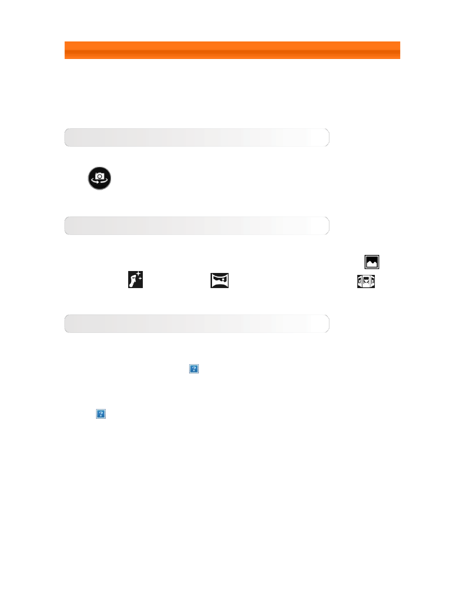 Camera | Lenovo A7 30 Tablet User Manual | Page 15 / 30