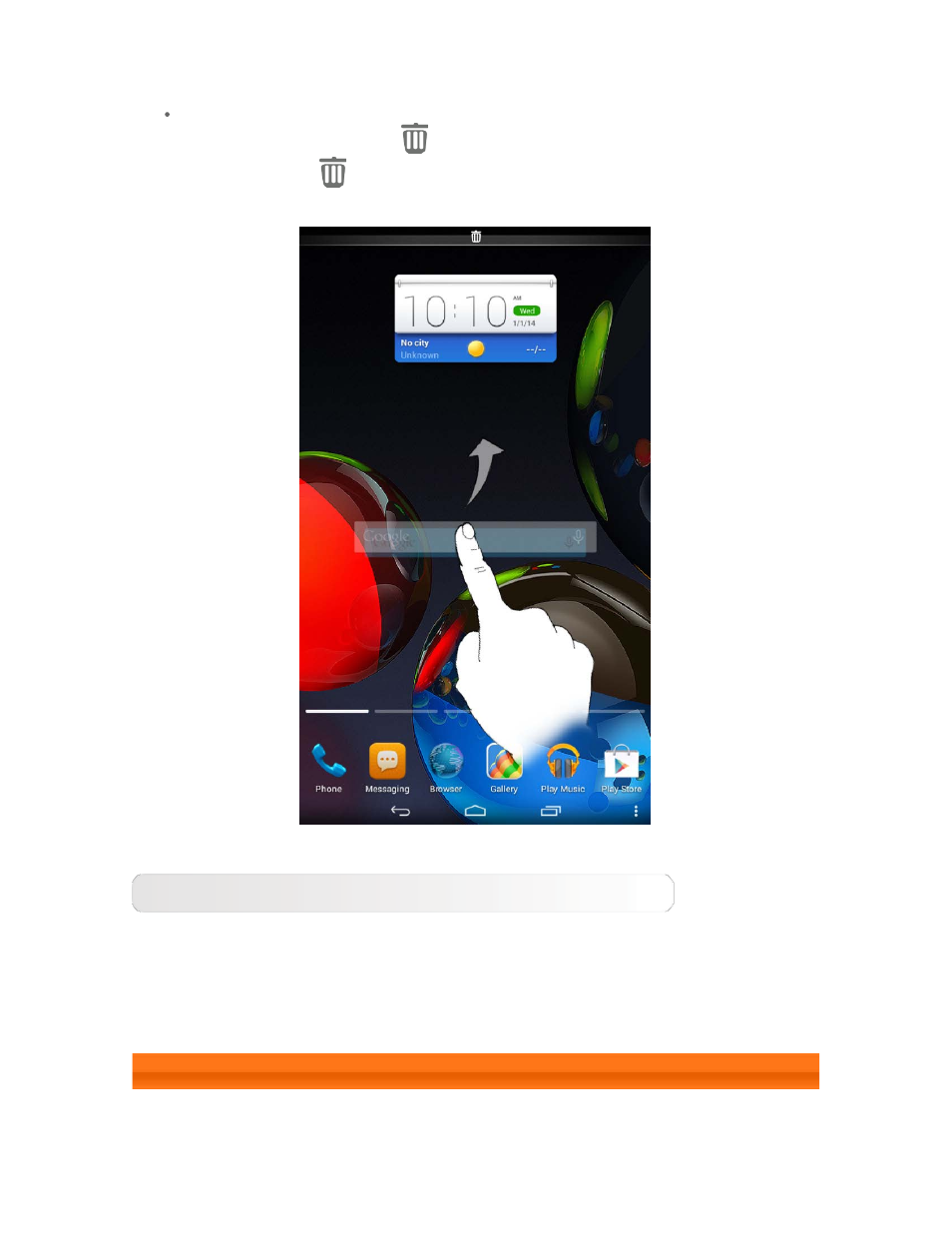 Status bar | Lenovo A7 30 Tablet User Manual | Page 7 / 30