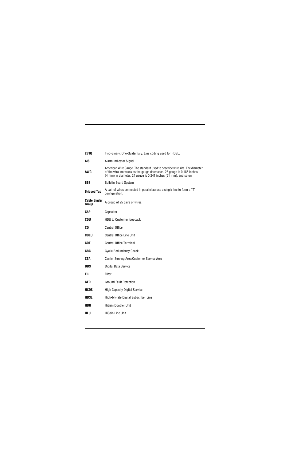 Appendix e - glossary, E - g, Ppendix | Lossary | ADC and 3 Doubler User Manual | Page 40 / 44