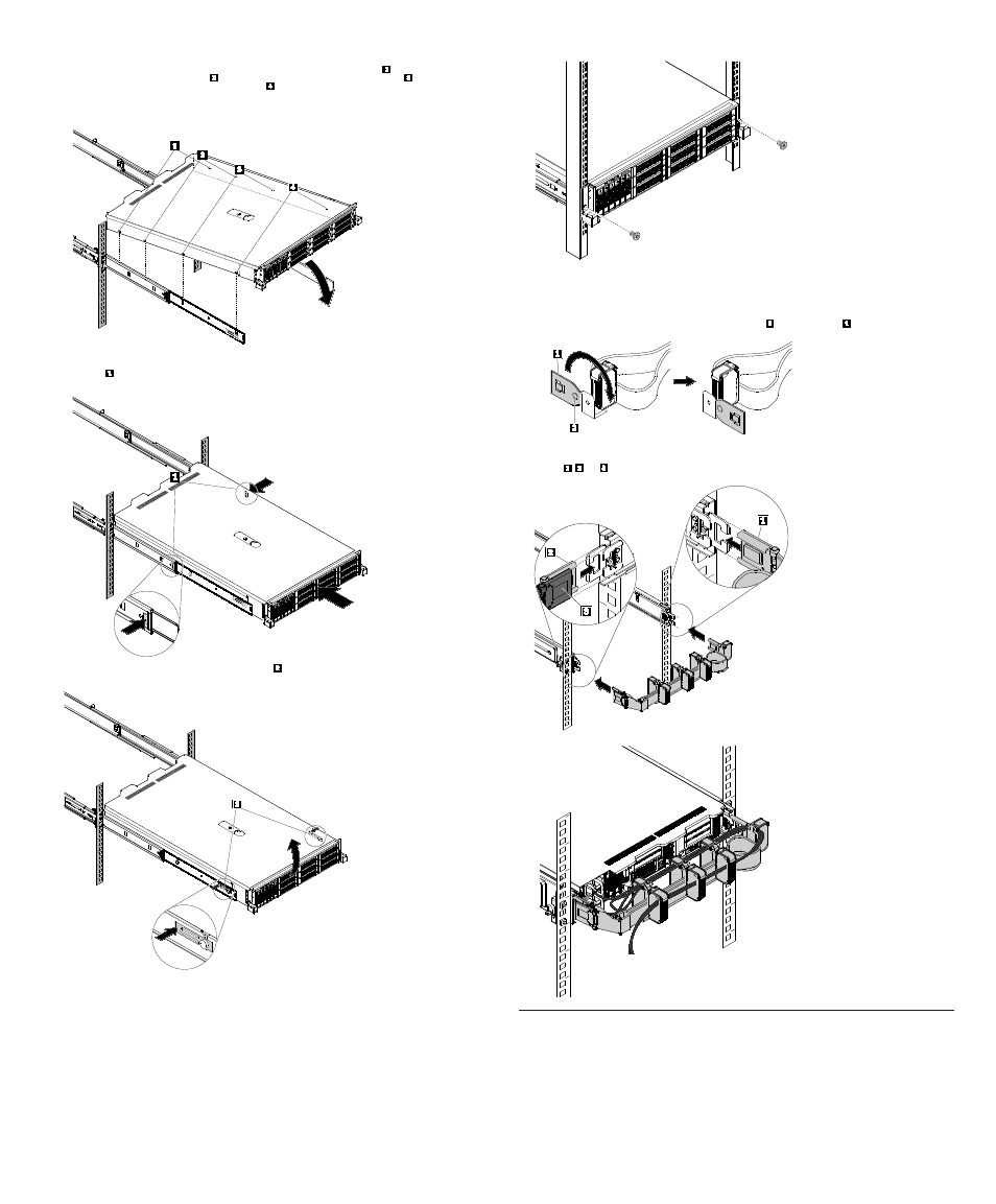 Installing the cable management arm (if available), Legal notices | Lenovo ThinkServer RD550 User Manual | Page 2 / 2