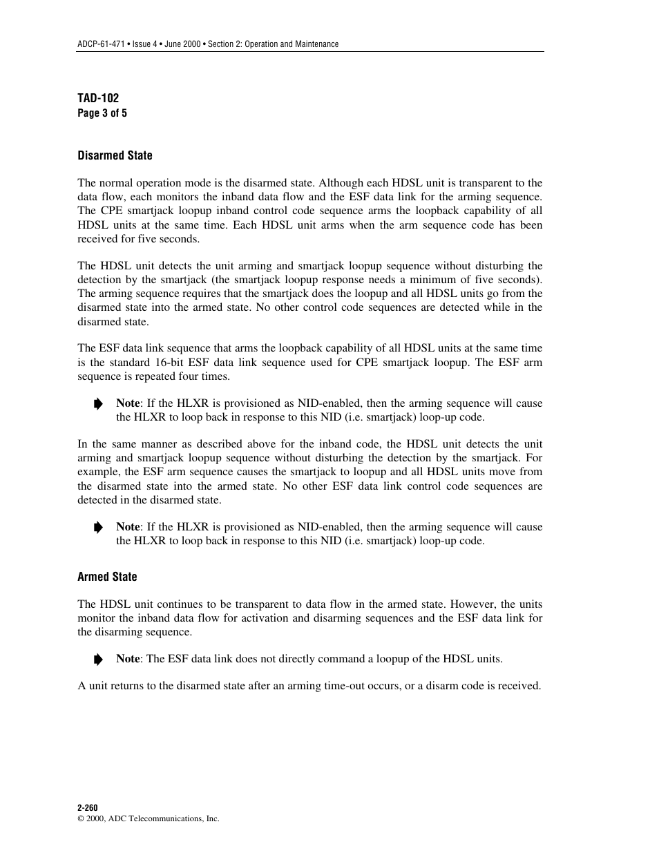 ADC Soneplex Broadband System User Manual | Page 283 / 342
