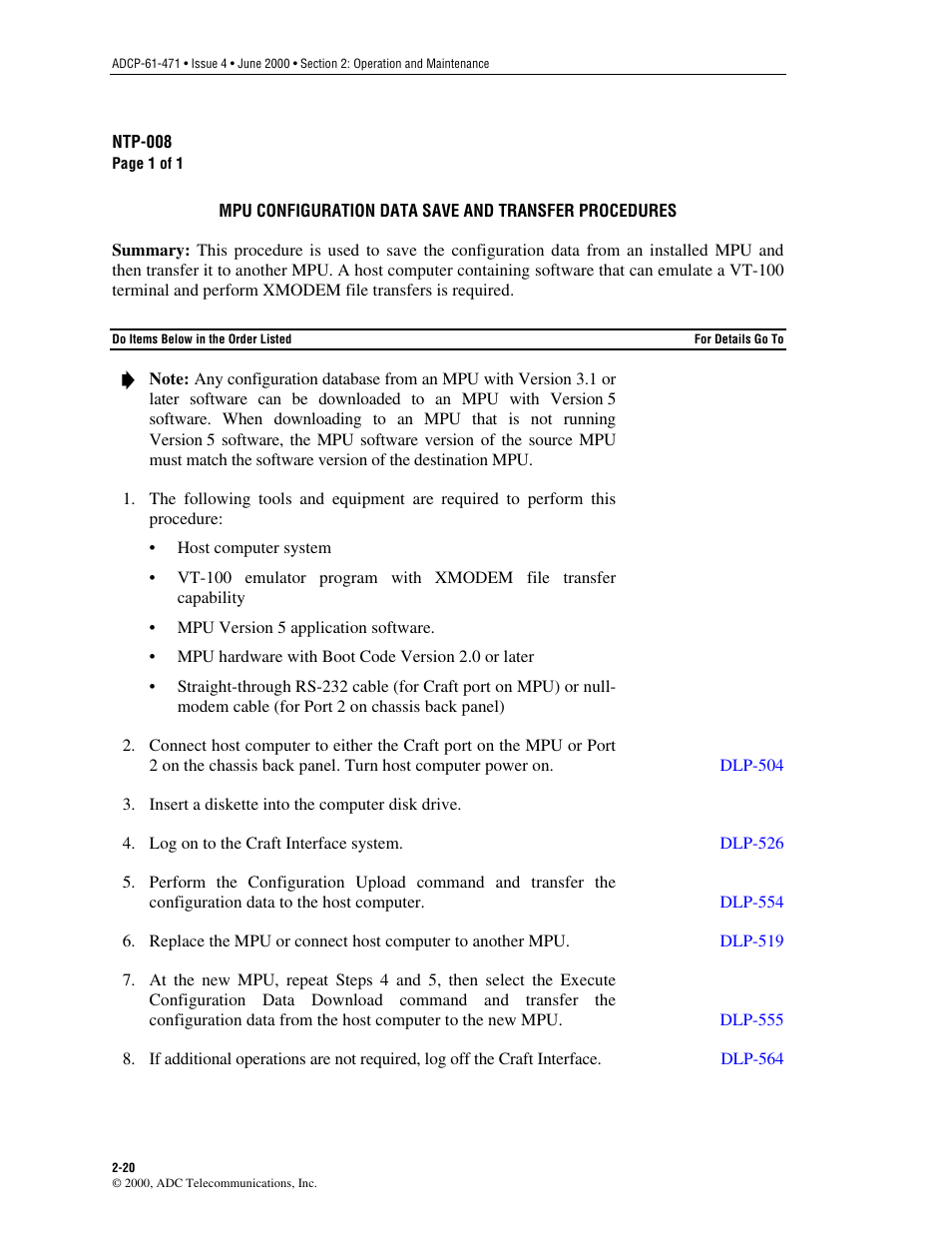 ADC Soneplex Broadband System User Manual | Page 43 / 342
